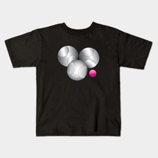 Petanque Boules Kids T-Shirt